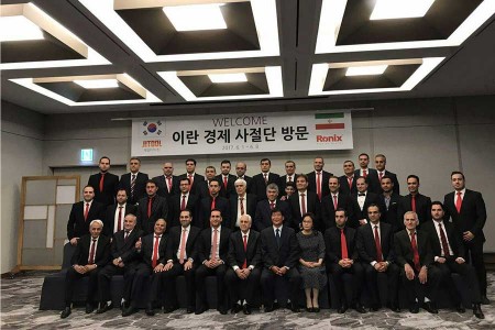 بازدید هیات کاری رونیکس از کارخانه جیت کره جنوبی