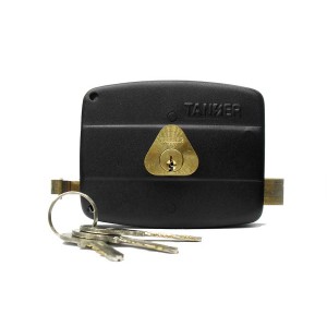 قفل درب حیاطی طرح کالی کلید ساده تنسر مدل TDL-N-112