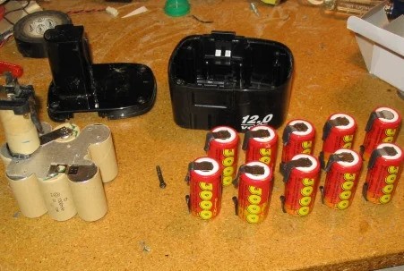 بسته جدید باتری را مونتاژ کنید